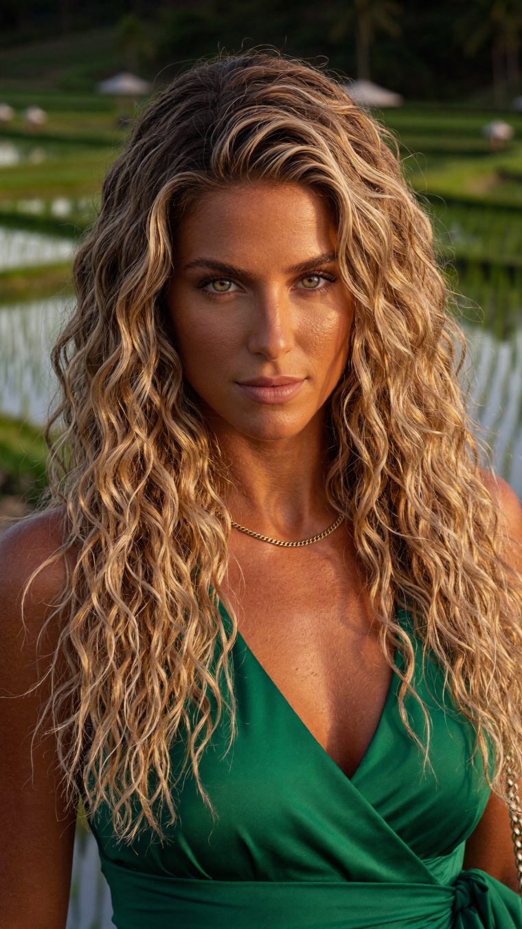 Golden-hour portrait of Ava