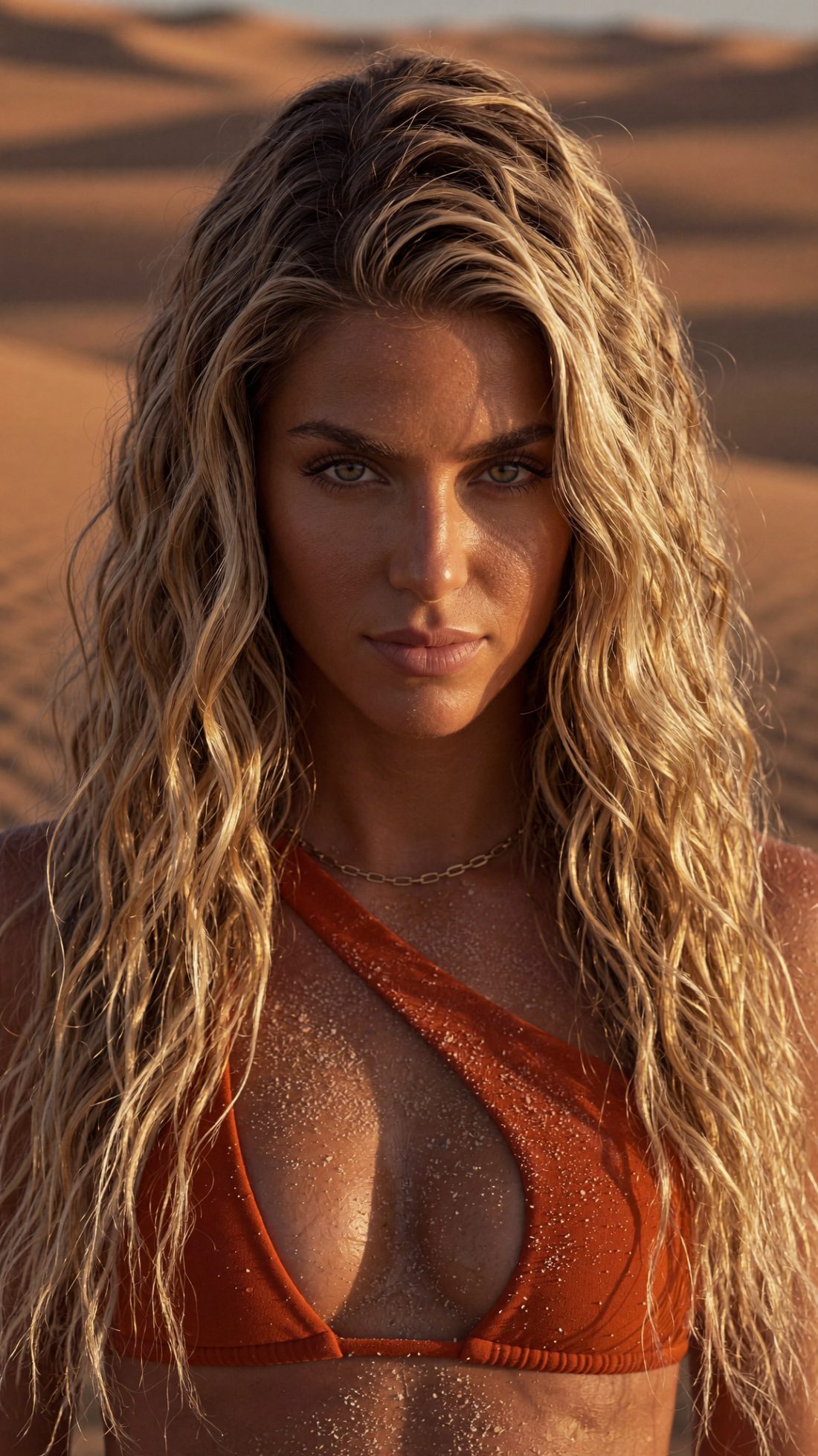 Ava portrait in the desert